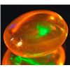 Image 2 : 1.05 Ct. Oval Cab Natural Gem Multi Color Opal Unh