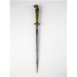 One of a kind double edged armor piercing knife