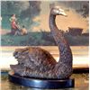 Image 2 : Delightful Bronze Sculpture Single Swan