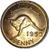 Image 1 : Australia 1952 Penny - NGC MS65 RD