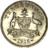 Image 1 : Australia 1915 Threepence - NGC MS63
