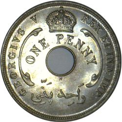 British West Africa 1914 H Penny  - NGC MS65 - ex Remick Collection