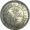 Image 1 : Hong Kong 1867 5 Cent - NGC MS65
