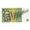 Image 5 : Australia Coombs/Wilson 1966 2 Dollar FAA - First Prefix pair - UNC (2)