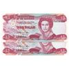 Image 1 : Bahamas 1984 3 Dollars Pair - UNC (2)