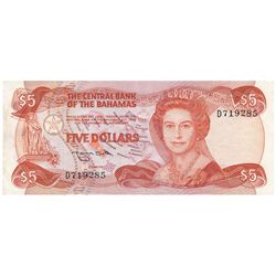Bahamas 1984 5 Dollars - aEF