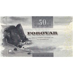 Faeroe Island 2001 50 Kronor - UNC