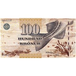 Faeroe Island 2001 100 Kronor - UNC