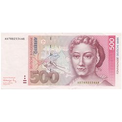 Germany 1991 500 Mark - aUNC