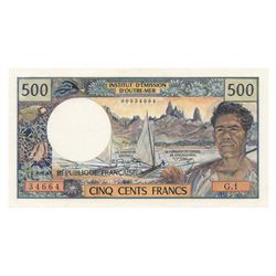 New Caledonia 1969 500 Francs - UNC