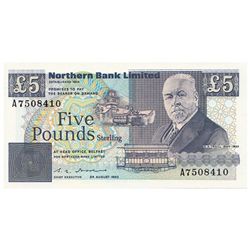 Northern Ireland 1990 5 Pound - UNC