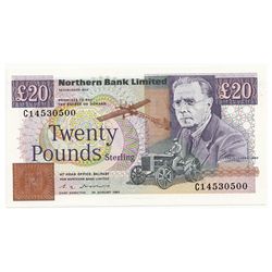 Northern Ireland 1993 20 Pound - UNC