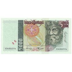 Portugal 1997 5000 Escudos - UNC