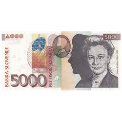 Slovenia 2004 5000 Tolar - UNC