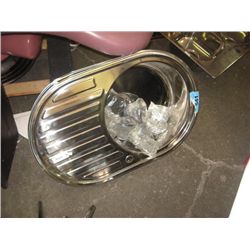 NEW S.S. SINK WITH RUN OFF