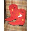 Image 1 : COWBOY BOOTS - RED - 8M
