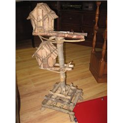 WOODEN BIRD HOUSE