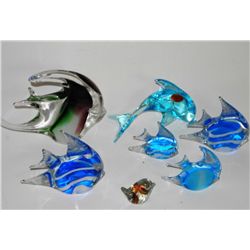 Murano Glass Fish / Dolphins