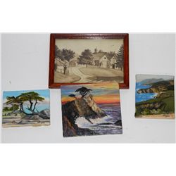 Original California Coast Monterey Art