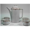 Image 1 : Vintage Coffee Porcelain Pot w cups