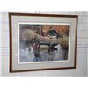 Image 1 : Signed Larry Haden Framed Duck Print