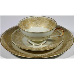 Hutschenreuther Gold Decorated Tea Cup Saucer & Ca