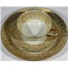 Image 2 : Hutschenreuther Gold Decorated Tea Cup Saucer & Ca
