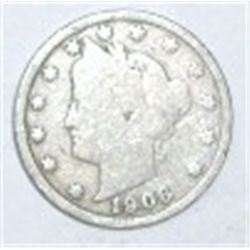 1906 LIBERTY HEAD "V" NICKEL *NICE EARLY U.S. NICKEL*!! LIBERTY HEAD NICKEL CAME OUT OF SAFE!!