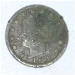 1906 LIBERTY HEAD "V" NICKEL *NICE EARLY U.S. NICKEL*!! LIBERTY HEAD NICKEL CAME OUT OF SAFE!!