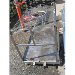 ROLLING METAL WORK CART