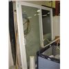 Image 1 : COMPLETE PATIO DOOR - VINYL FRAMED - LIKE NEW