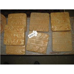 CONCRETE - SMALL PLAQUES - 7PC