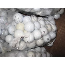 BAG OF GOLF BALLS - APPROX 75 BALLS/BAG