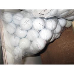 BAG OF GOLF BALLS - APPROX 75 BALLS/BAG