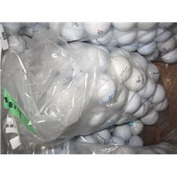 BAG OF GOLF BALLS - APPROX 75 BALLS/BAG