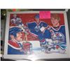 Image 1 : LIMITED EDITION PRINT - WAYNE GRETZKY & THE OILERS