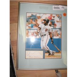 AUTOGRAPHED BASEBALL PICTURE