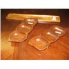 Image 1 : WOOD CARVED SERVING DISHES - 3