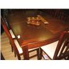 Image 1 : MAHOGANY DININD TABLE & LEAF