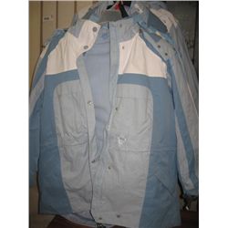 JACKET - BLUE - NEW - REMOVABLE LINER - 2X