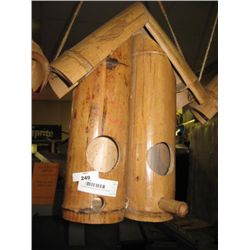 BAMBOO BIRD HOUSE - DUPLEX