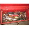 Image 1 : RED TOOL BOX - SOCKETS & WRENCHES ETC.