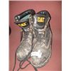 Image 1 : WORK BOOTS - CAT - 7 1/2 - STEEL TOES