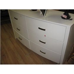 WHITE DRESSER - 6DR