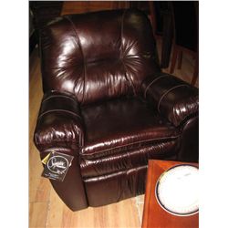 ROCKER RECLINER - DARK BROWN - NEW