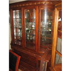 LARGE ELEGANT BUFFET AND HUTCH - NEW