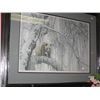 Image 2 : FRAMED L E PRINT " WINTER FILIGREE - GIANT PANDA - ROBERT BATEMAN