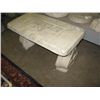 Image 1 : CONCRETE - BENCH - LARGE - ALL THINGS.........