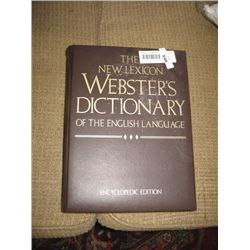 WEBSTER DICTIONARY