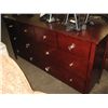 Image 1 : DRESSER - MAHOGANY FINISH - 8 DR